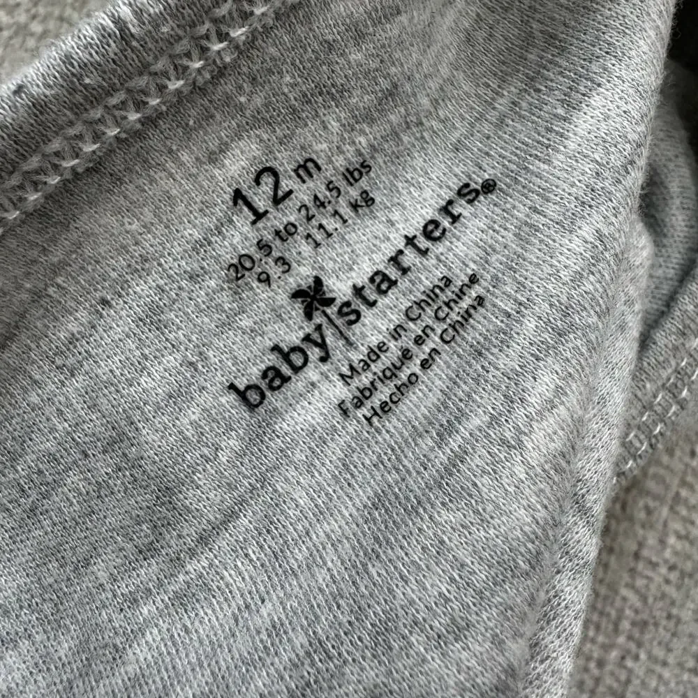 Baby Starters 'Grandma' Onesie in Gray